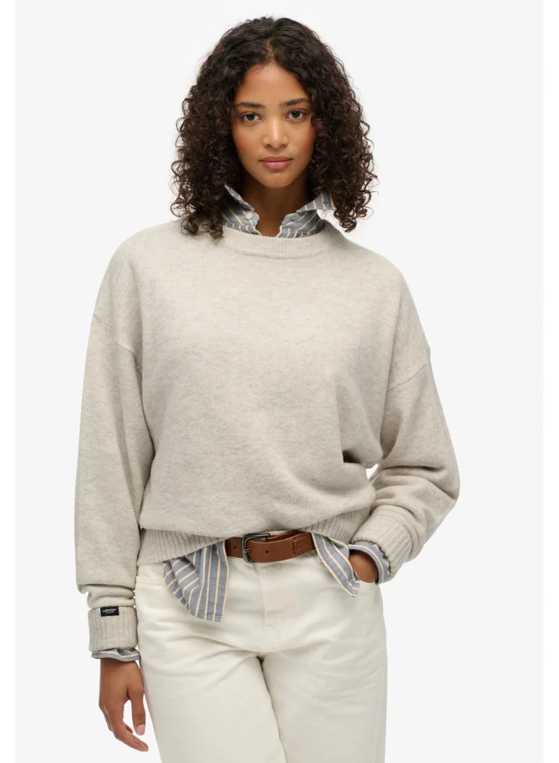 Slouchy Crew Neck Jumper