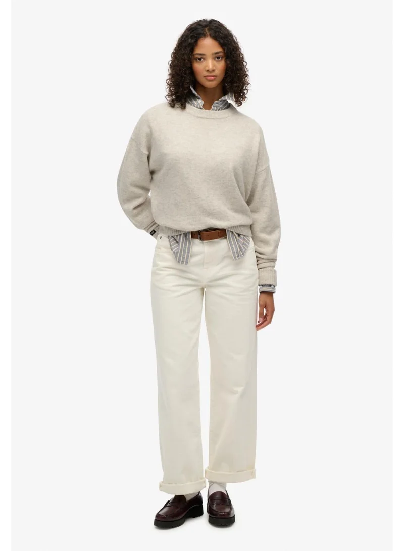 Superdry  Slouchy Crew Neck Jumper for Women | Best Price UAE