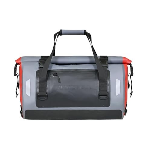 ViaTerra Waterproof Motorcycle Tail Bag 40L – Universal Fit Dry Bag for Rear Seat, No Rack Needed, Heavy Duty PVC Luggage for Touring, Camping & Adventure Riding - Image 2