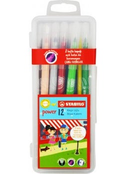 power Felt Tip Pen Box of 12