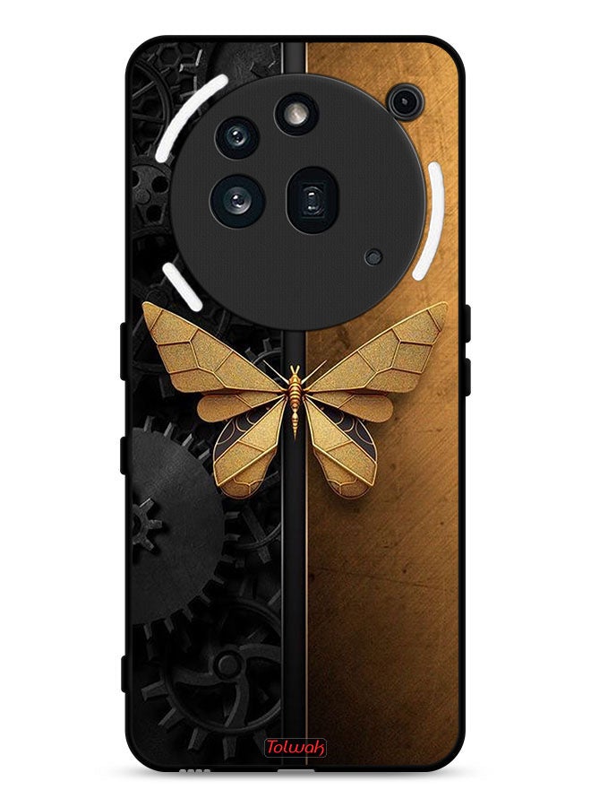 Tolwak Nothing Phone (3a) Pro Protective Case Cover Steel Butterfly - Image 1