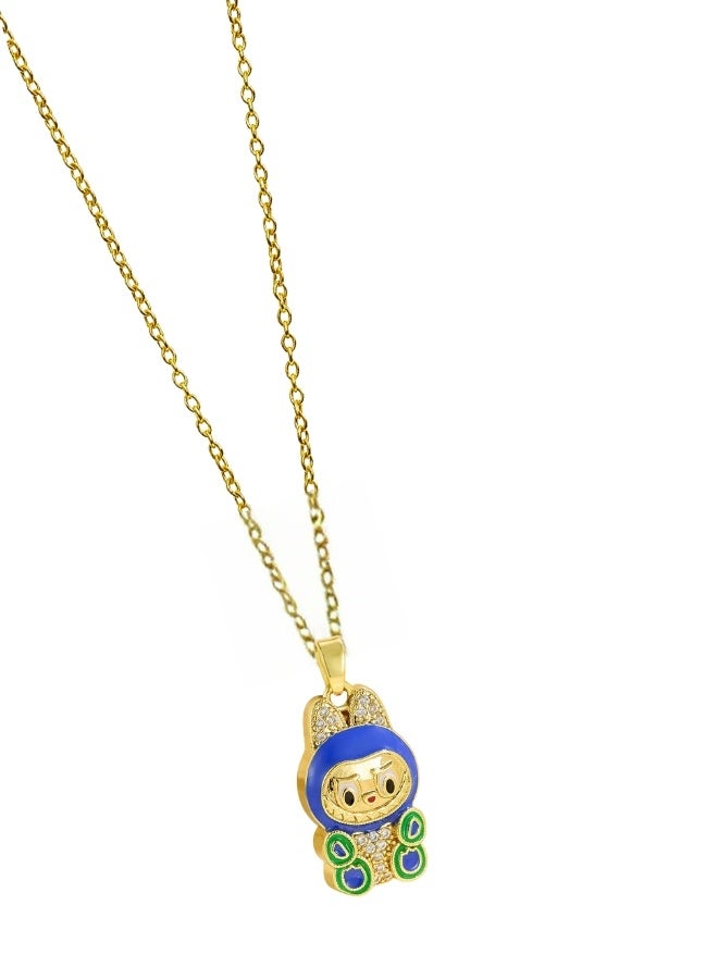 Stainless Steel Pendant Necklace Charm Chain for Women Accessories - Image 1