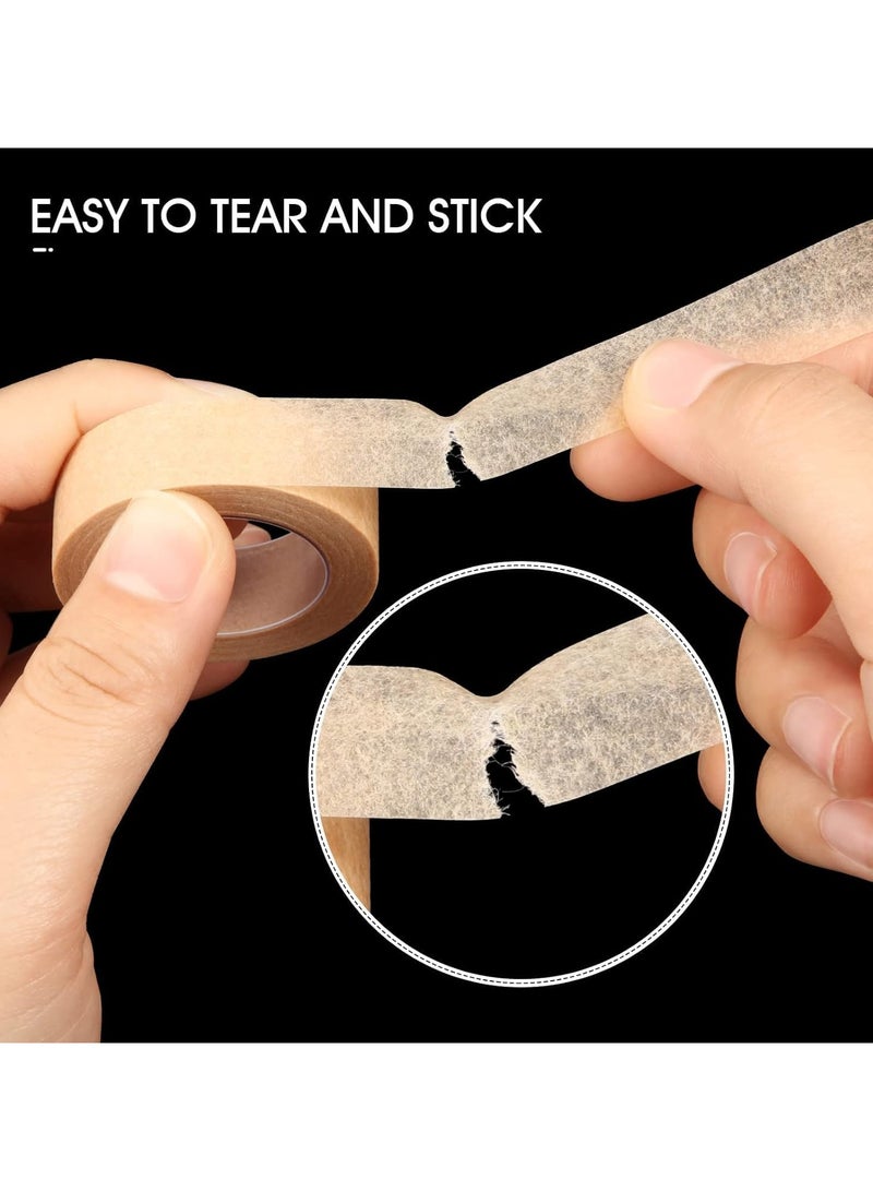 BONITO Micropore Tape, 8PCS 0.5 Inch X 10 Yards Flexible Skin Tape, Micropore Tape Breathable Nose Gauze Tape, Lexible Skin Tape for Wound Dress, Breathable Nose Tape Self Adhesive Gauze Tape - Image 4