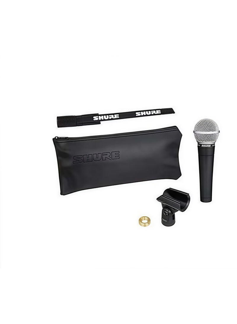 Shure Incorporated Shure SM58 Pro XLR Dynamic Microphone - Professional Studio & Live Performance Cardioid Mic for Vocals, Podcasting, and Recording SM58-LCE Black - Image 3