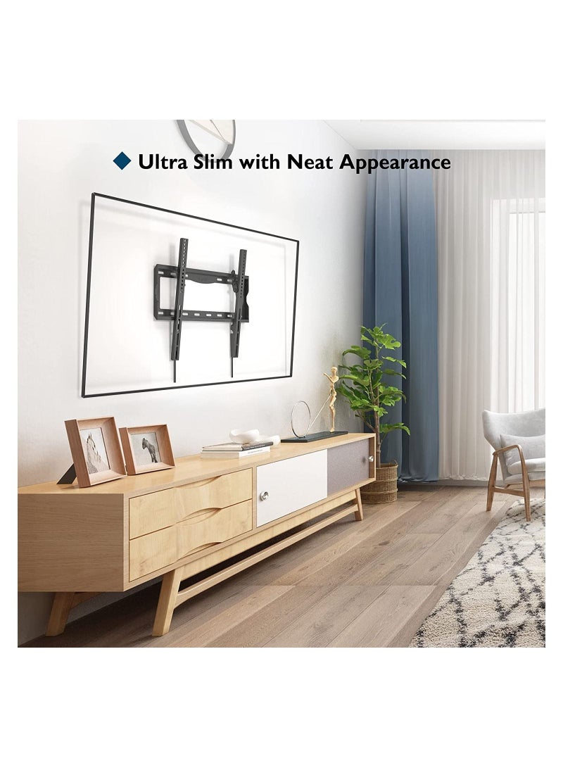 TV Wall Mount Bracket for Most 26-55 inch LCD/LED/OLED Flat Curved TVs, Tilt Slim TV Wall Bracket up to 55kg - Image 3