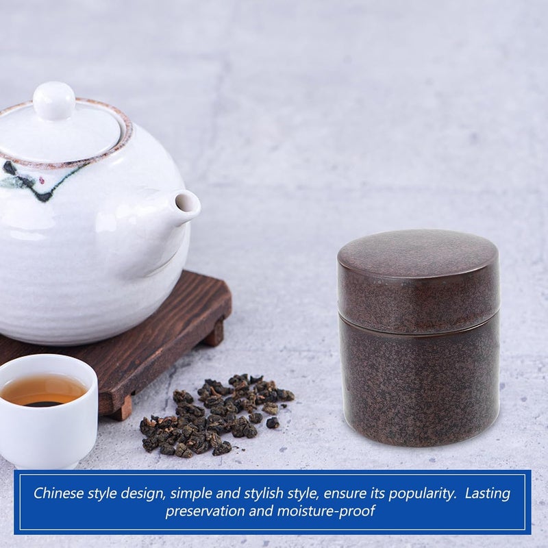 Space saving design picks 3pcs 150ml Ceramic Tea Canisters with Sealed Lid Portable Amber Glaze Tea Storage Jars for Loose Leaf Travel and Kitchen Organization Multi-color available build Salt mist resistant Transit damage minimized design Organized shipment arrange Gulf market trial optimized design Matte anti slip finish Trusted all-purpose quality Detachable clean Freeze crack proof Longevity optimized build Ergonomic build Licensed warehouse stored goods Labor saving Integrated local logistics Durability boost selected material Polished safe edge Global simple assemble options Flexible usage build Cost saving design picks Affordable purchase options Intra-city fast distribution Upgraded quality Domestic distribution ready All storage space compatible - Image 4