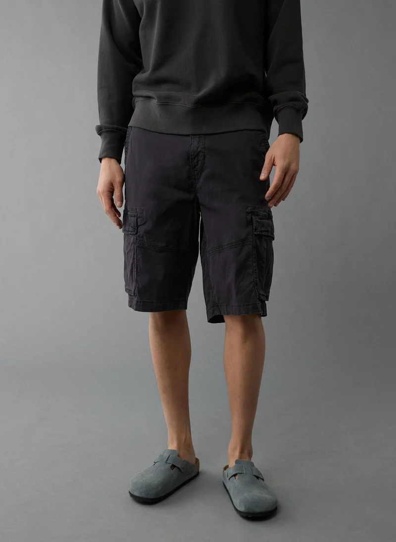 American Eagle AE Flex 12" Lived-In Cargo Short