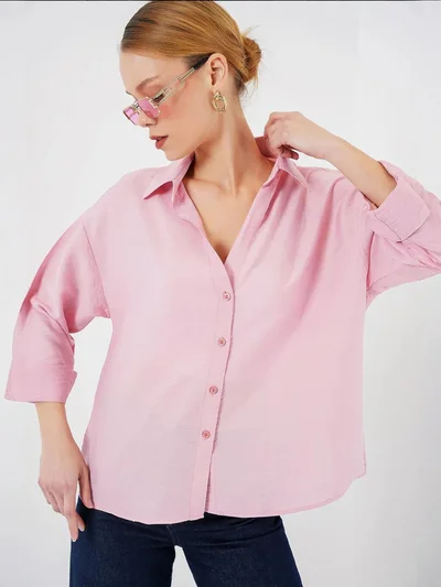 BIG DART BDART Textured Weaving Button-Up Shirt