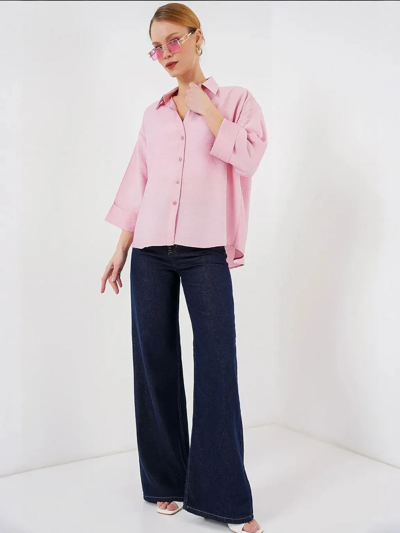 BIG DART BDART Textured Weaving Button-Up Shirt