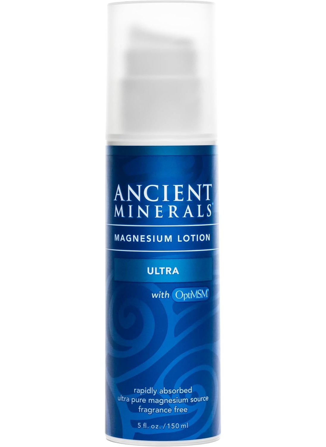 Ancient Minerals Ancient Minerals Magnesium Lotion Ultra with MSM Pure Genuine Zechstein Magnesium Lotion for Topical Application (5oz) 