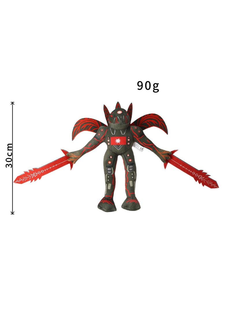 general Set of 5Pcs 28cm to 30cm Super Combination Plush Toys Skibidi Toilet Man Plush Skibidi Toilet Plush Toys Skibidi Toilet Plush Skidibi Toilet Stuffed Animal Toy for Game Fans - Image 3