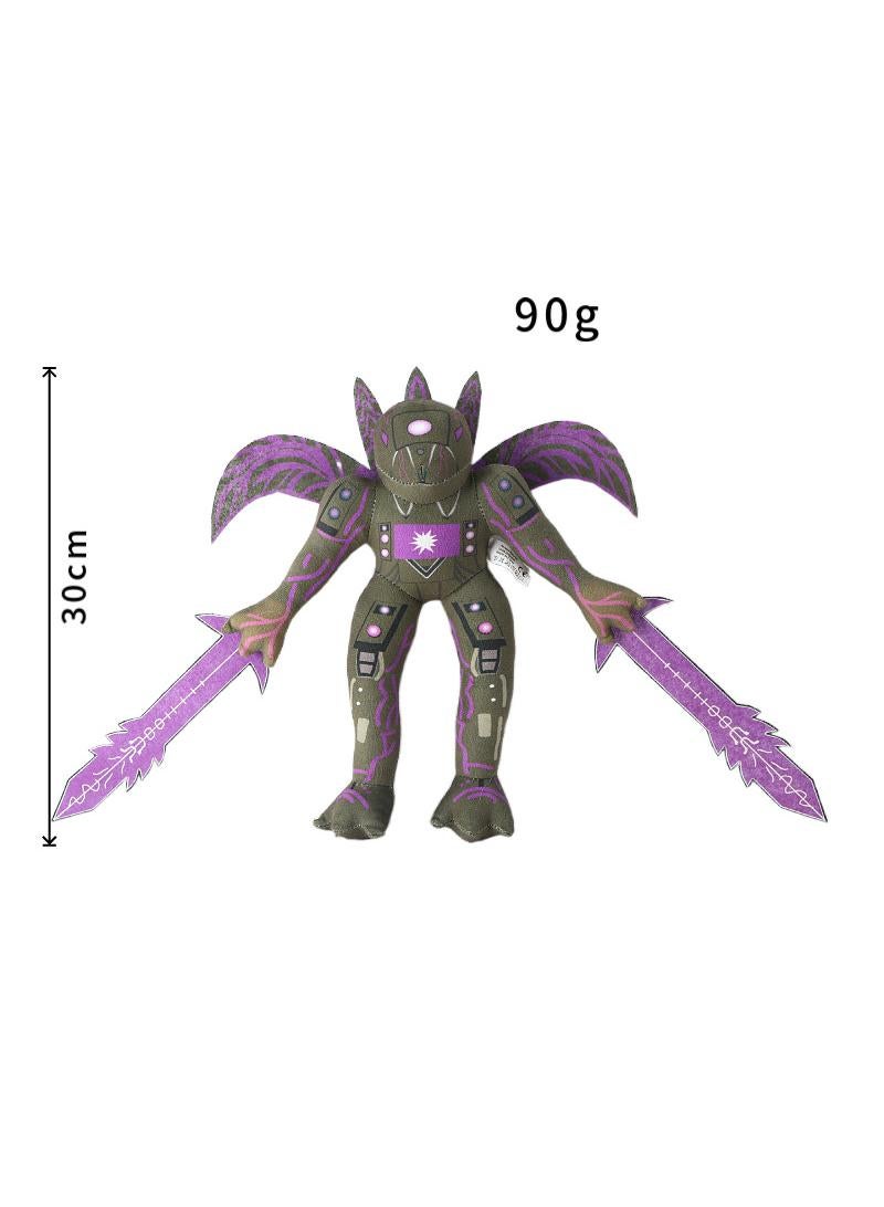 general Set of 5Pcs 28cm to 30cm Super Combination Plush Toys Skibidi Toilet Man Plush Skibidi Toilet Plush Toys Skibidi Toilet Plush Skidibi Toilet Stuffed Animal Toy for Game Fans - Image 2