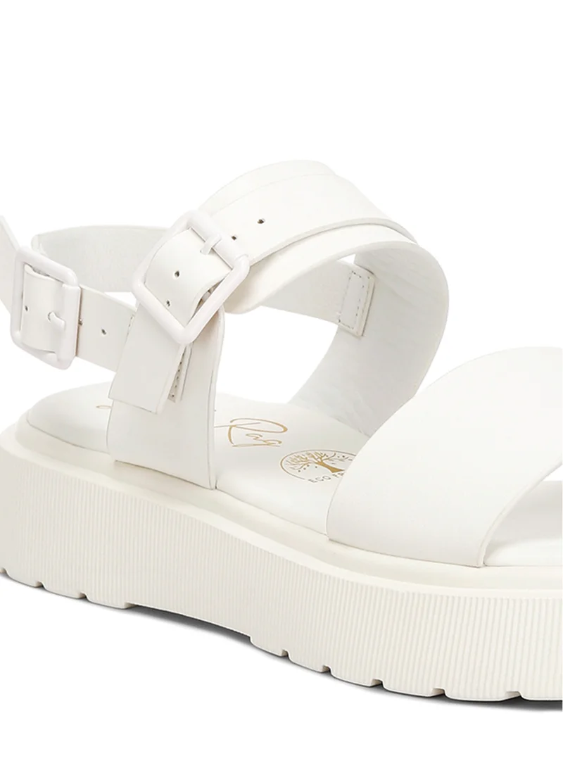 London Rag Chunky Sandals in White