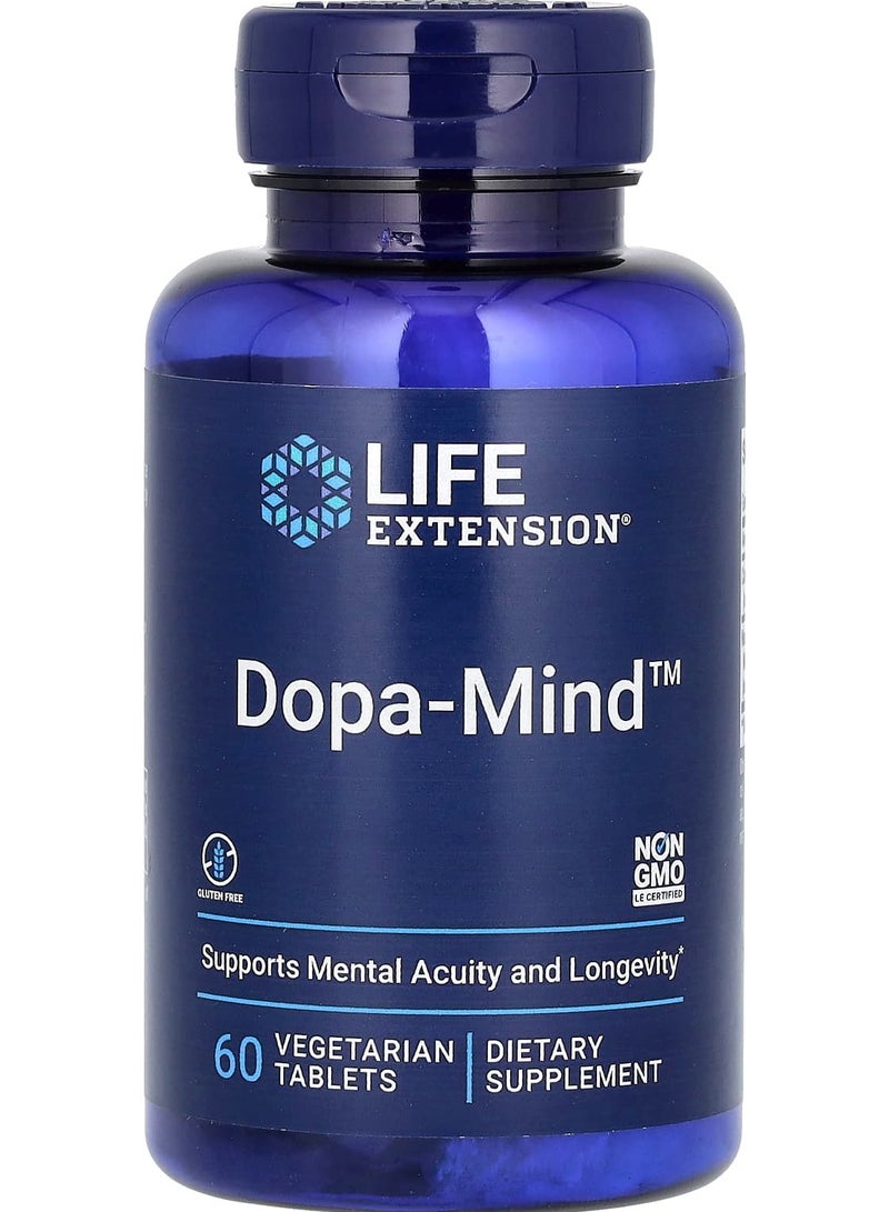 Dopa-Mind, 60 Vegetarian Tablets