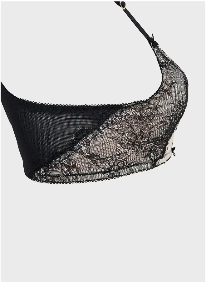 ايسلا اند ايفي Mesh Detail Belted Suspender
