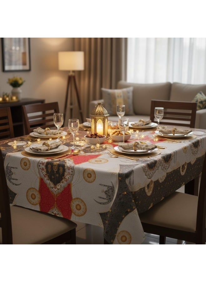 سي او أرماء مفرش طاولة قابل للمسح،ومقاوم للماء137*100 سم - Image 1