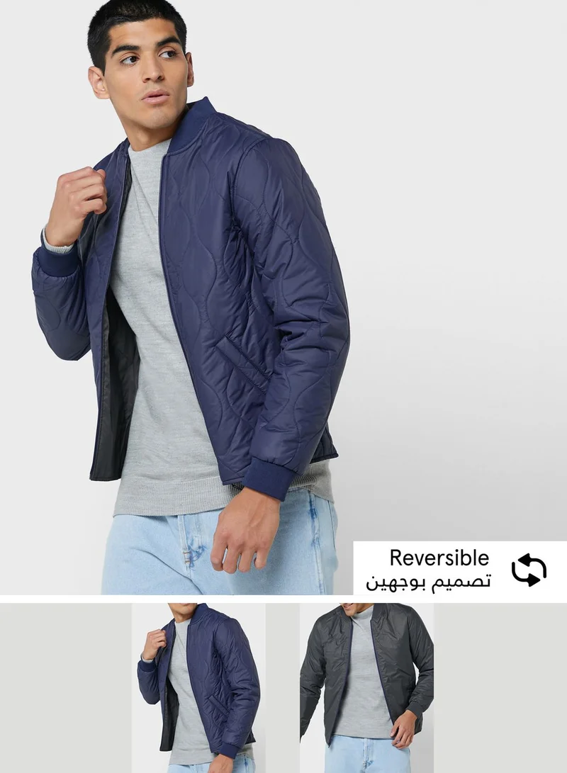 Seventy Five Reversible Bomber Jacket