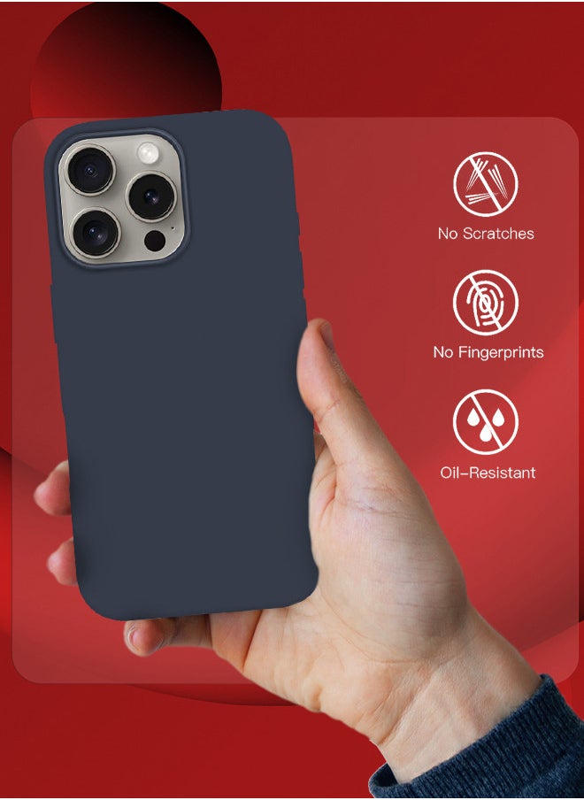 CATANES - (for iPhone 16 Pro) 2 Pack Case and Screen Protector, Slim Silicone Case, Full Covered Anti Scratch Shockproof Protective Cover - Image 1