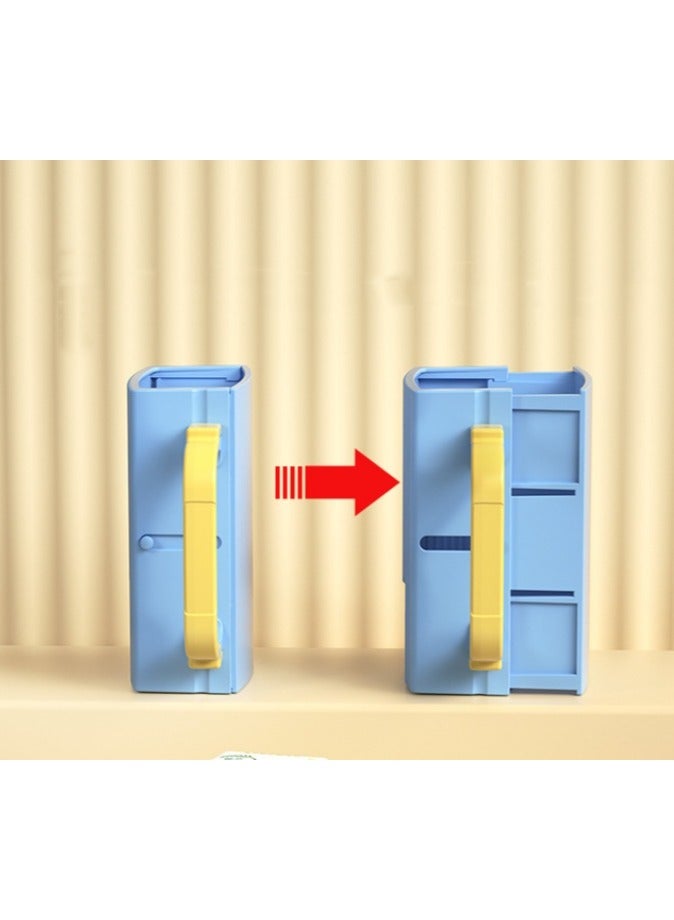 Adjustable Spill-Proof Juice Box and Food Pouches Holder, Squeeze Pouches and Drink Boxes Holder, Prevent Mess & Support Self Feeding, Portable, Stretchable, Compatible with Different Boxes  - Image 5