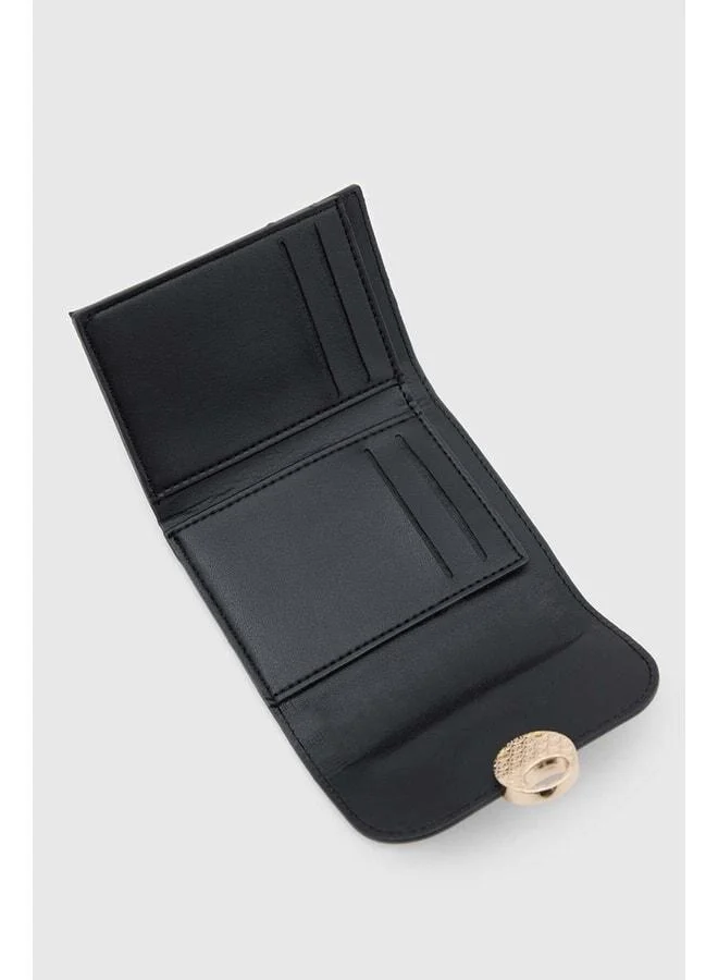 Shule Bags  Marine Straw Black Women's Wallet. for Women | Best Price UAE