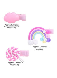 12Pcs Hair Clips Baby Girl Cloud Lollipop Rainbow Set For Girls Toddler Kids Hair Pins Clips Barrettes Hair Accessories - pzsku/Z32C28974FE8D08678D31Z/45/_/1668597123/006f42cb-d434-4b94-860a-1c2828f3bba2