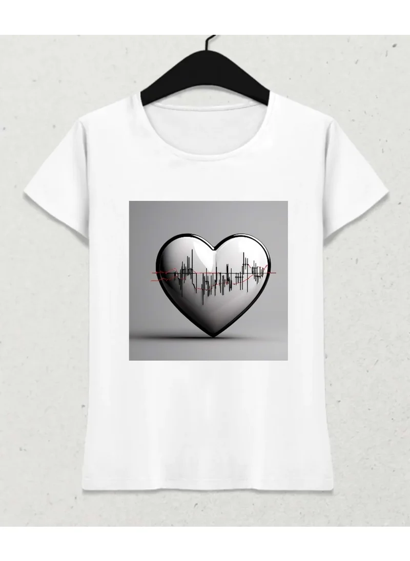 Hena Valentine's Day My Heart Special Design Men's T-Shirt (Xxl Size) T-Shirt