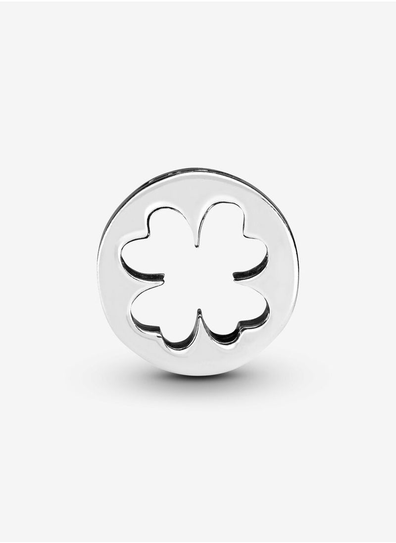 Chomel - 925 Sterling Silver Luck and Courage Four-Leaf Clover Charm for Pandora Moments Women's Bracelet 797868 - Image 1