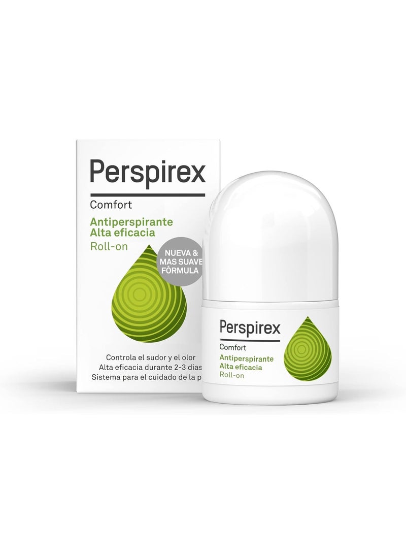 Perspirex Comfort Antiperspirant Roll On 20ml - Image 1