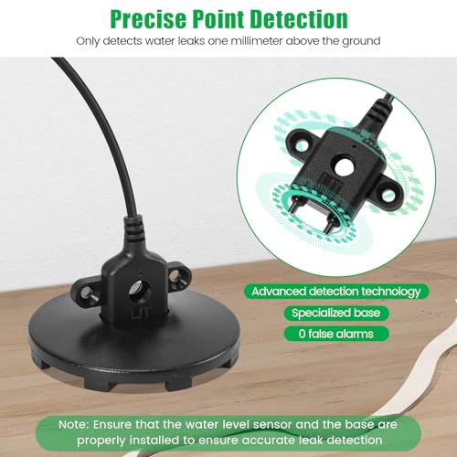 Zuomeng WiFi Smart Water Shutoff Valve with Leak Sensor, 3/4" Brass Valve & Extra Hose, Effortless Remote Control and Real-Time Water Leak Alerts via App - Image 5