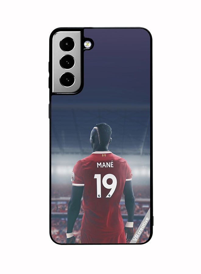 VR CREATIVE Protective Case Cover For Samsung Galaxy S21 FE 5G Sadio Mane Design Multicolour - Image 1