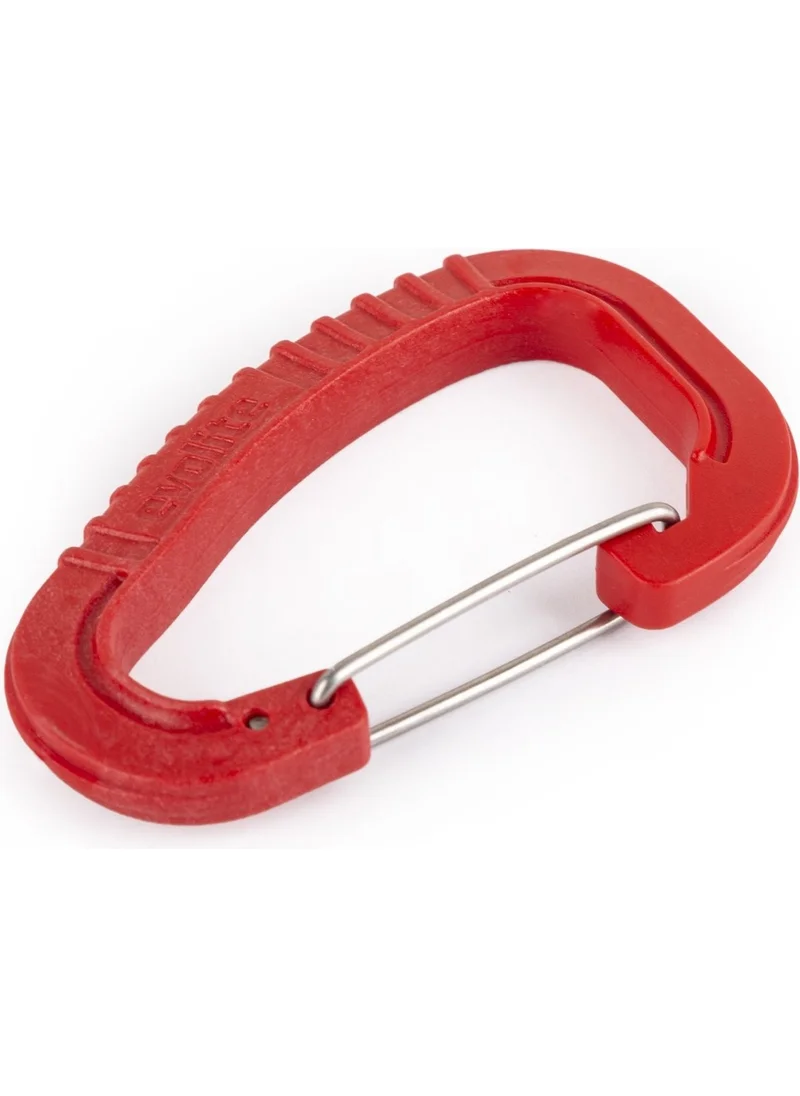 Evolite Strong Carabiner Set of 3 - Beige/red/blue