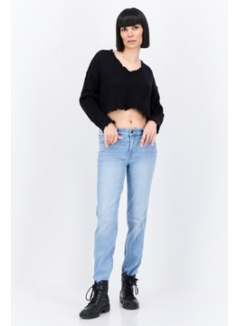 Women V-Neck Knitted Sweater, Black - pzsku/Z32C300ABE761594055C5Z/45/_/1737643005/1aaf9b9e-b547-4320-82a7-1c8dadf7d151