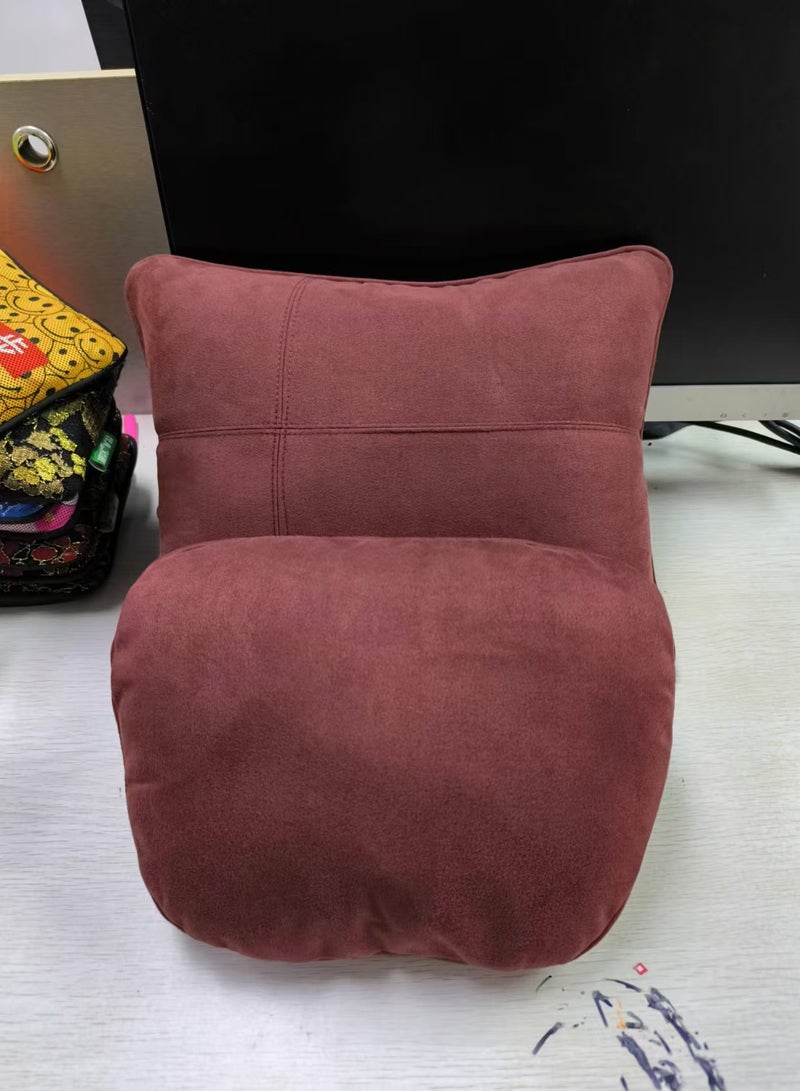 Car headrest and waist pillow set - Image 1