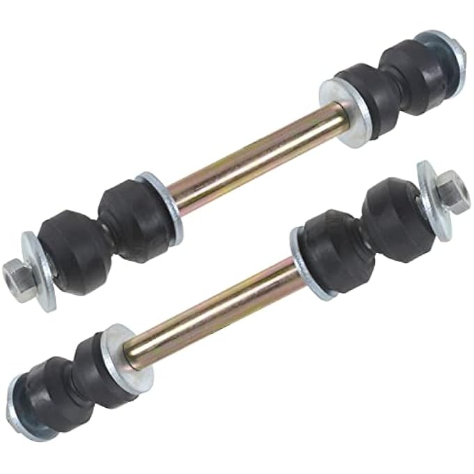 TRQ Sway Bar Stabilizer Link Front Left  Right Pair Set For Chevy Gmc Cadillac - Image 1