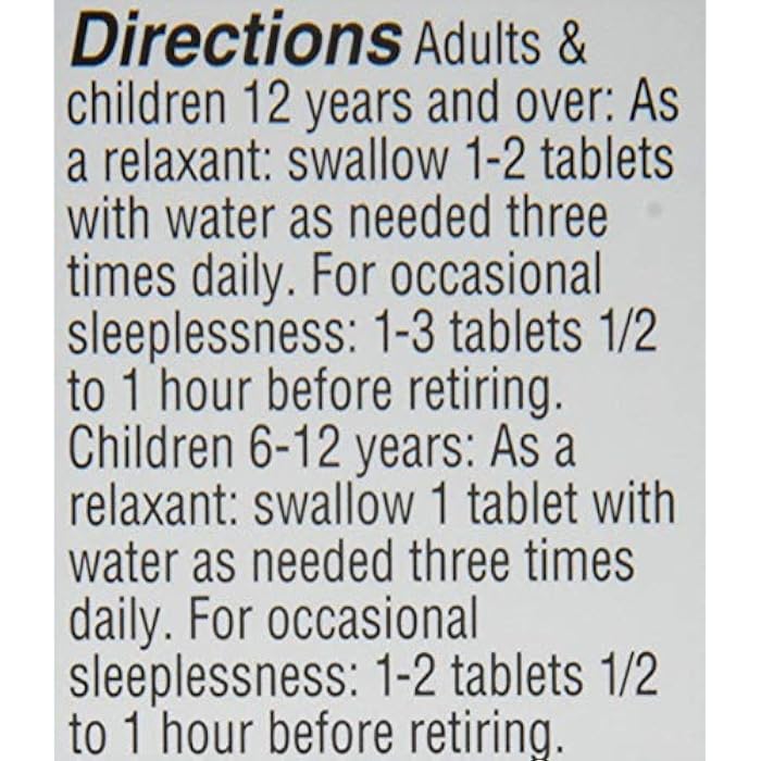 Hyland's Calms Forte' Sleep Aid Tablets, Natural Relief of Nervous Tension and Occasional Sleeplessness, 100 Count (Pack of 2) - Image 4