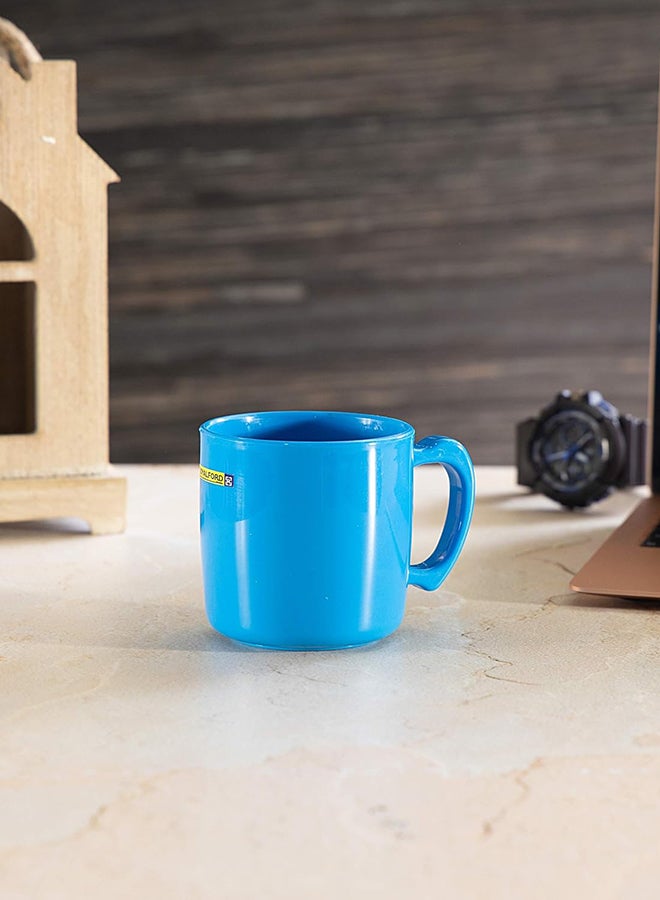 Royalford Cup Large Coffee And Tea Mug, Traditional Small Tea Mug, Thick Wall Small Portable Mug Ideal For Hot And Cold Drinks With High Grip Handle Blue Assorted Colour - Image 4