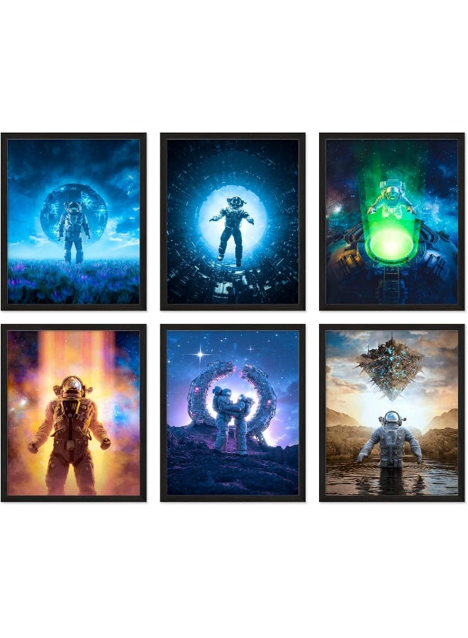 Home Trove Insire Space Posters For Boys Room, Outer Space Posters For Kids, Galaxy Bulletin Board Decorations, Galaxy Classroom Decorations, Space Educational Poster - Unframed (8X10Â€)  - Image 1