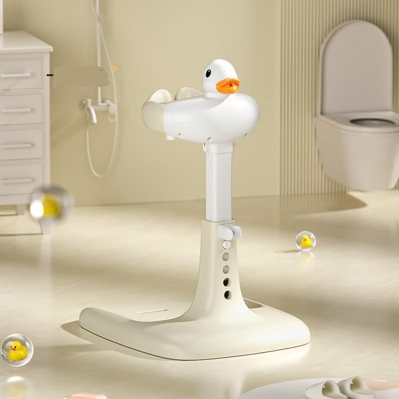 SAMUSAGYAAdjustable Baby Bath Stand with Safety Handle – Foldable Baby Shower Stand with Height Adjustment, Free-Standing Compact Bathtub for Infants & Toddlers - Image 4