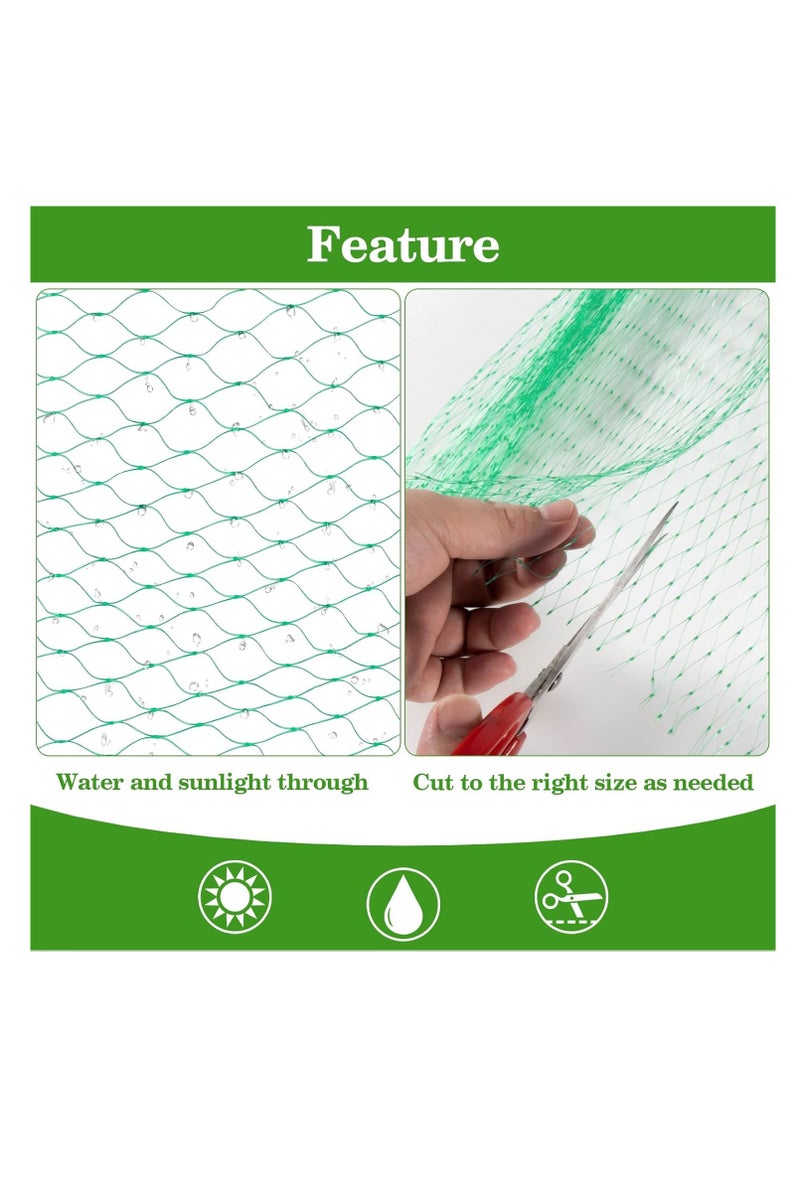 عام شبكات الطيور للحديقة شبكة شبكية للحماية الحديقة سياج الطيور النبات شباك الدجاج كوب سناجس السناجب دواجن حماية أشجار الفاكهة الخضار - Image 4