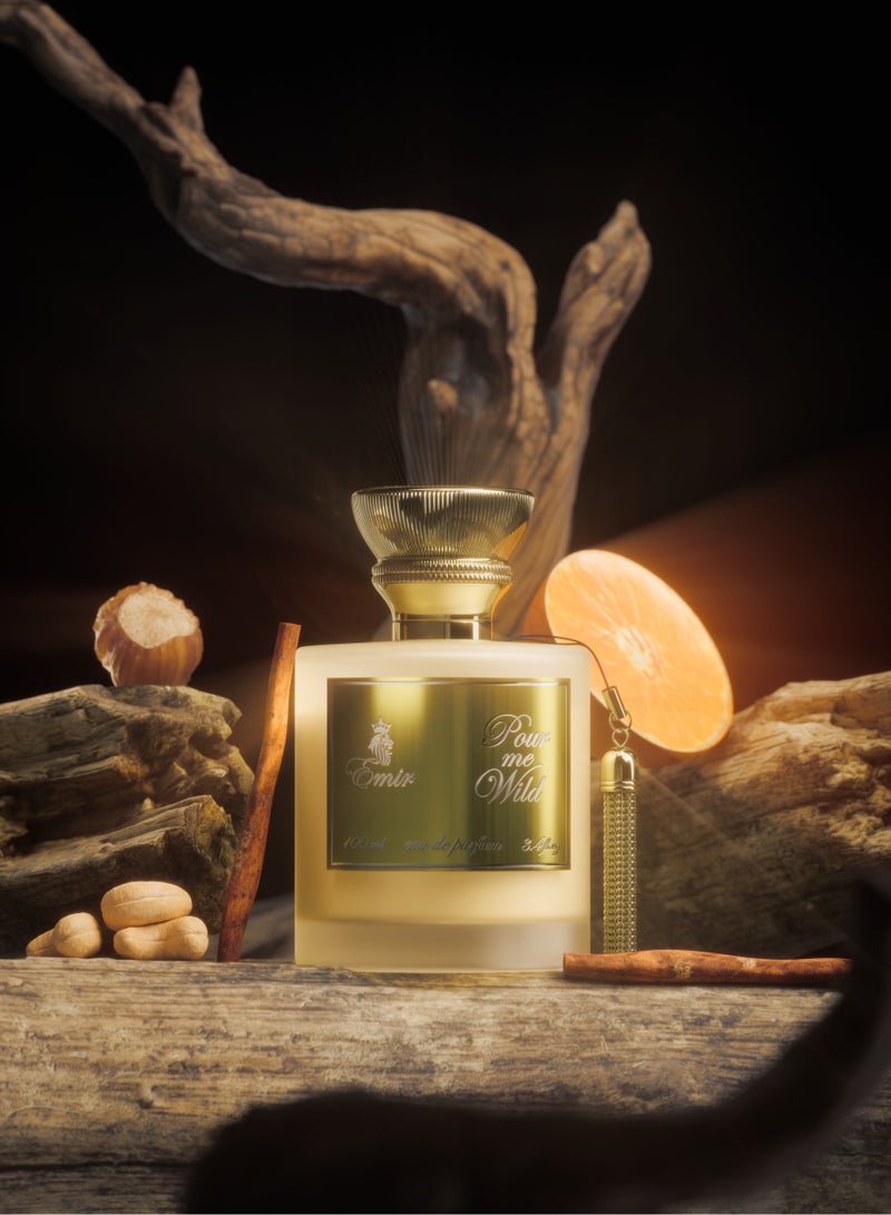 PARIS CORNER POUR ME WILD 100ML EAU DE PARFUM - Image 3