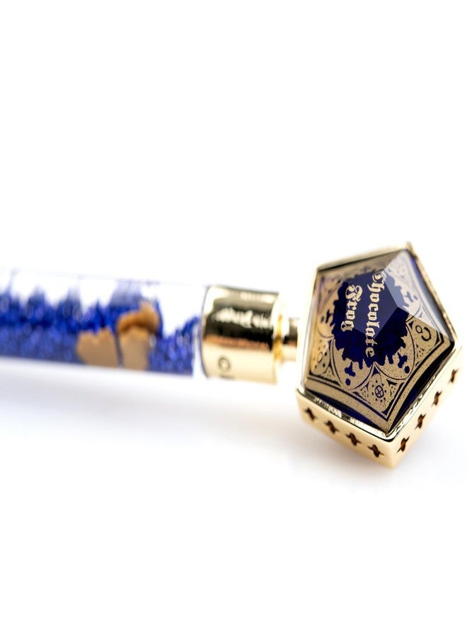 CONQUEST CON*QUEST Conquest Journals Harry Potter Chocolate Frog Ballpoint Pen, Twist Metal, Refillable Black Ink, Glass Stone Topper, Oil Top Barrel with Floating Shapes & Blue Crystals, Officially Licensed - Image 2