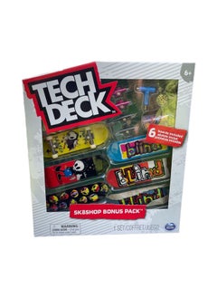 Tech Deck Sk8Shop Bonus Pack Mini Finger Skateboard Multi Pack 2022 Series (Blind 2023 (Sk8Shop Bonus Pack))  - Image 1