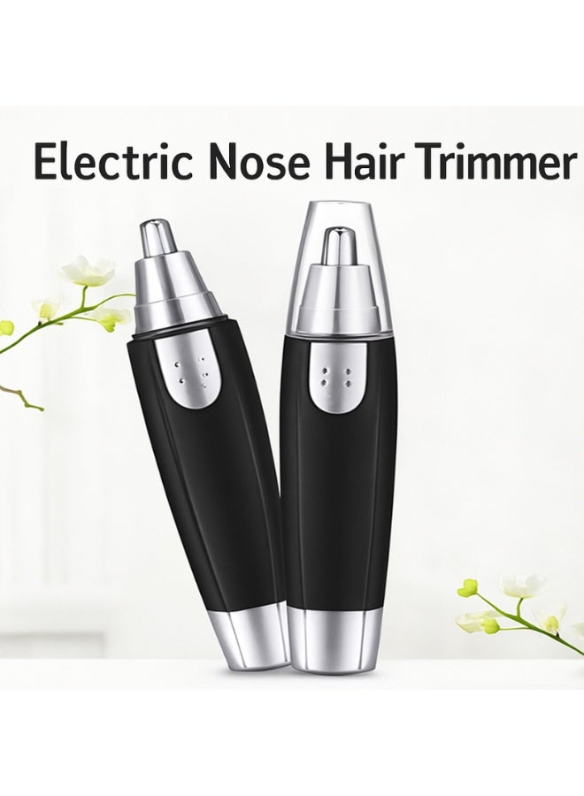 Electric Nose Hair Trimmer for Men & Women - Safe Round-Tip Design, Portable Battery-Operated Grooming Tool for Painless Hair Removal - Image 1