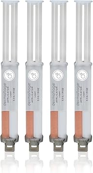 Dermaflage Applicator 4 Pack Silicone Filler Refill LIght - Image 1