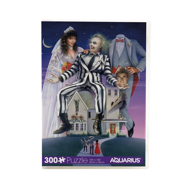 AQUARIUS  Beetlejuice Vuzzle 300 Piece Jigsaw Puzzle