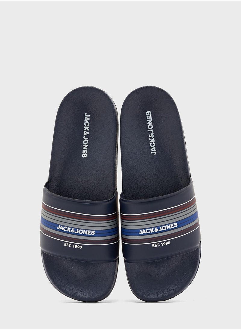 JACK & JONES - One Strap Flip Flops - Image 1