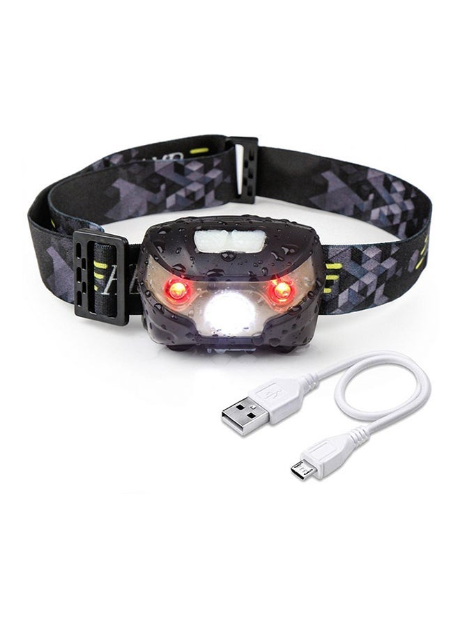NIBEMINENT Rechargeable Camping LED Headlamp With Cable 5.5 x 3.5cm - Image 1