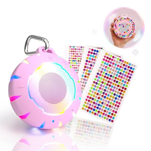 HEYSONG Bluetooth Shower Speaker + DIY Diamond Stickers – Great Gift for Girls - Image 1
