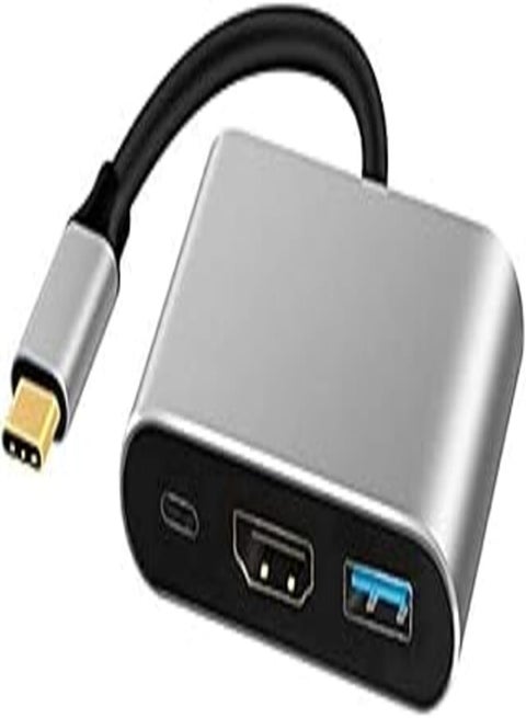 USB C to Adapter, Type C Multiport with 4K HDMI Output (Deep Grey)