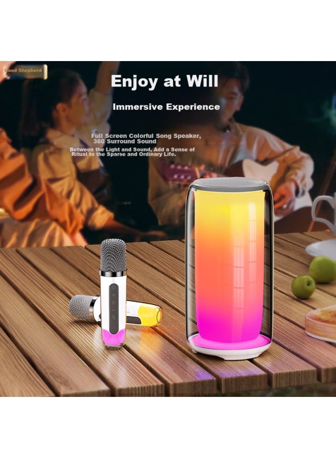 The Good Shepherd Good Shepherd Wireless Bluetooth Speaker Karaoke Microphone All-in Home Ktv System For Family, Children's Karaoke Singing Device With Built-in Sound Card New Model - Image 3